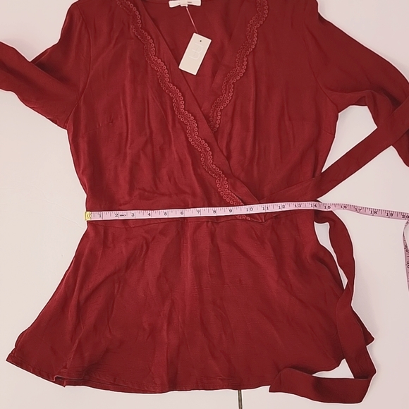 Maurices Wrap Top/ XS - Picture 7 of 10